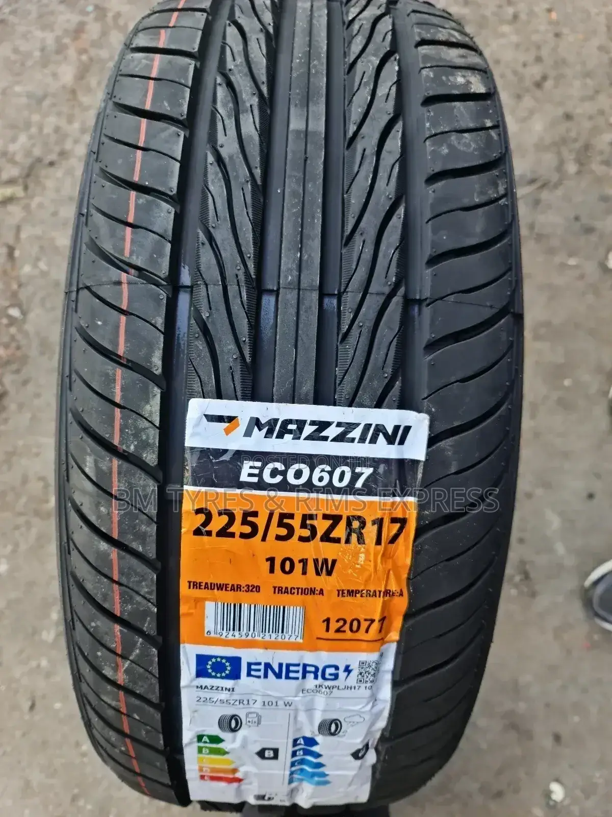 225/55 R17 Mazzini Tyres (New Technology)