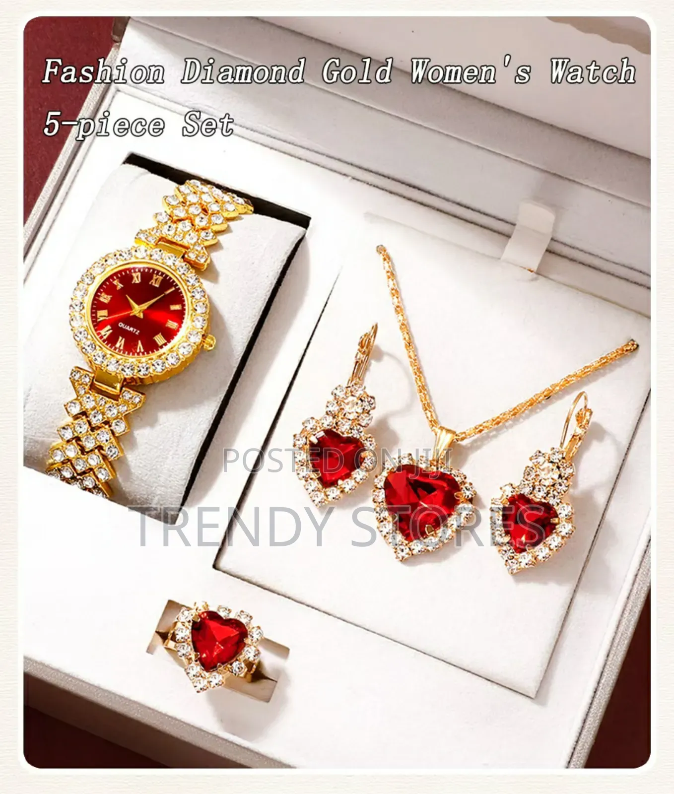 Golden Luxury Jewelry Set