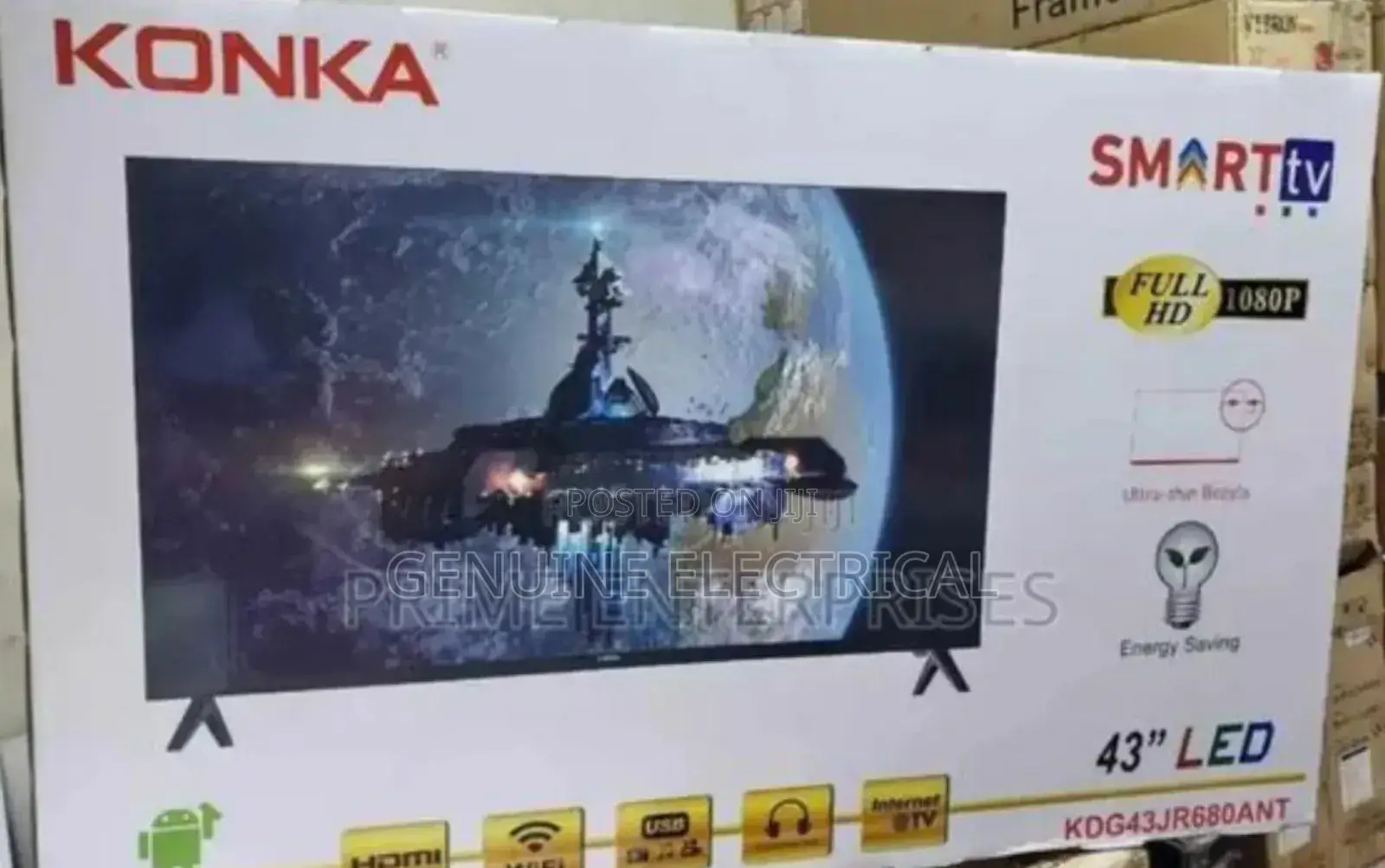 Brand New 50 Inch Konka Tv