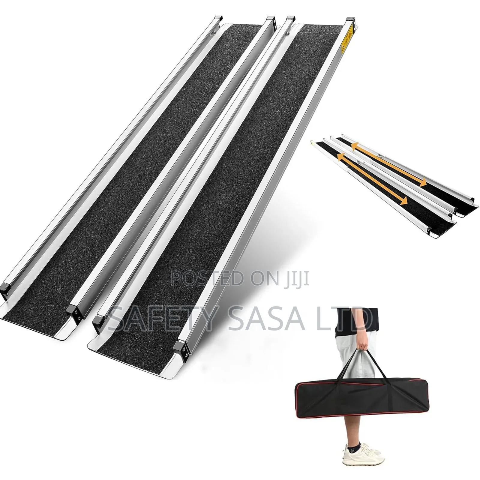 150cm Wheelchair Ramp for Stairs Folding Wheelchair Ramp