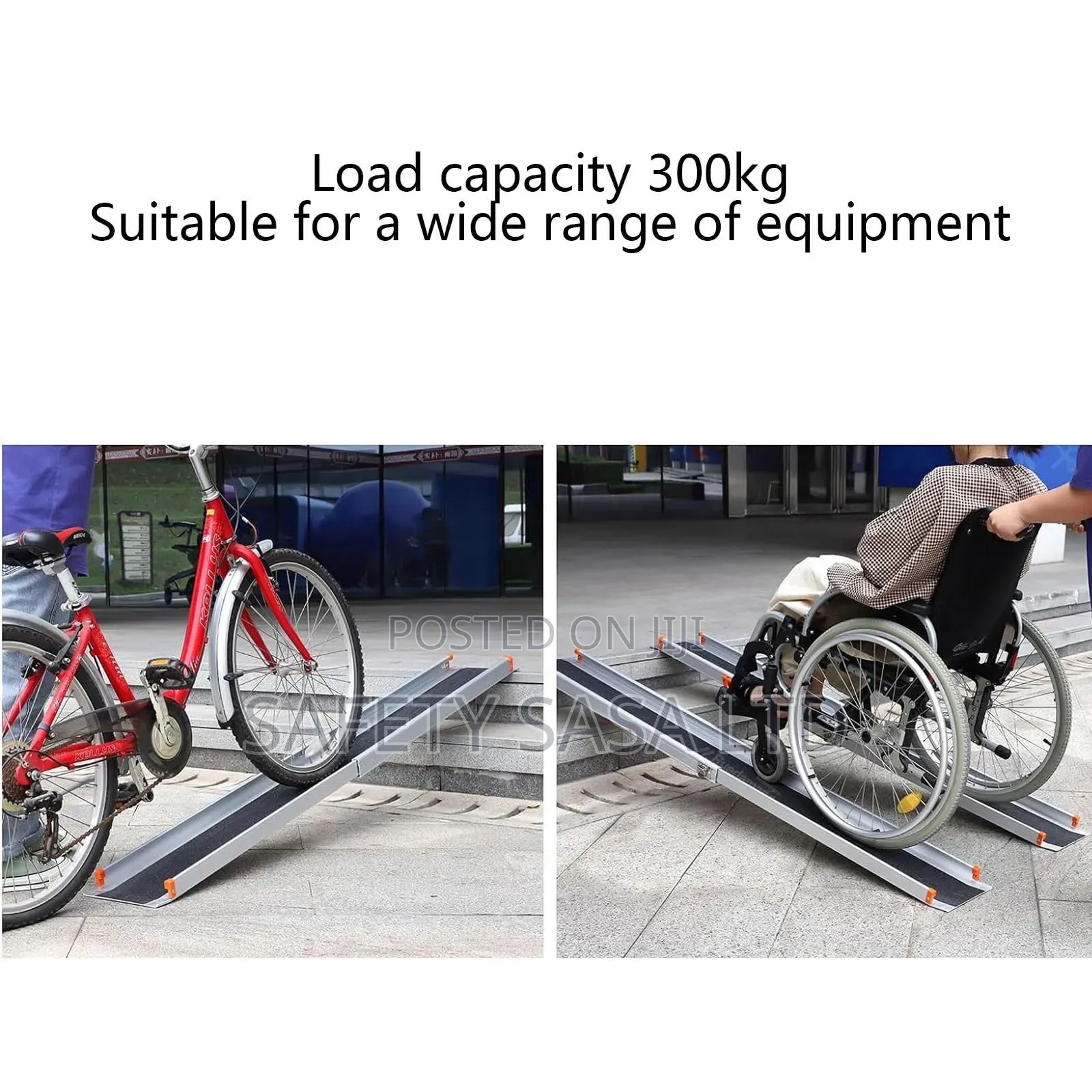 150cm Wheelchair Ramp for Stairs Folding Wheelchair Ramp