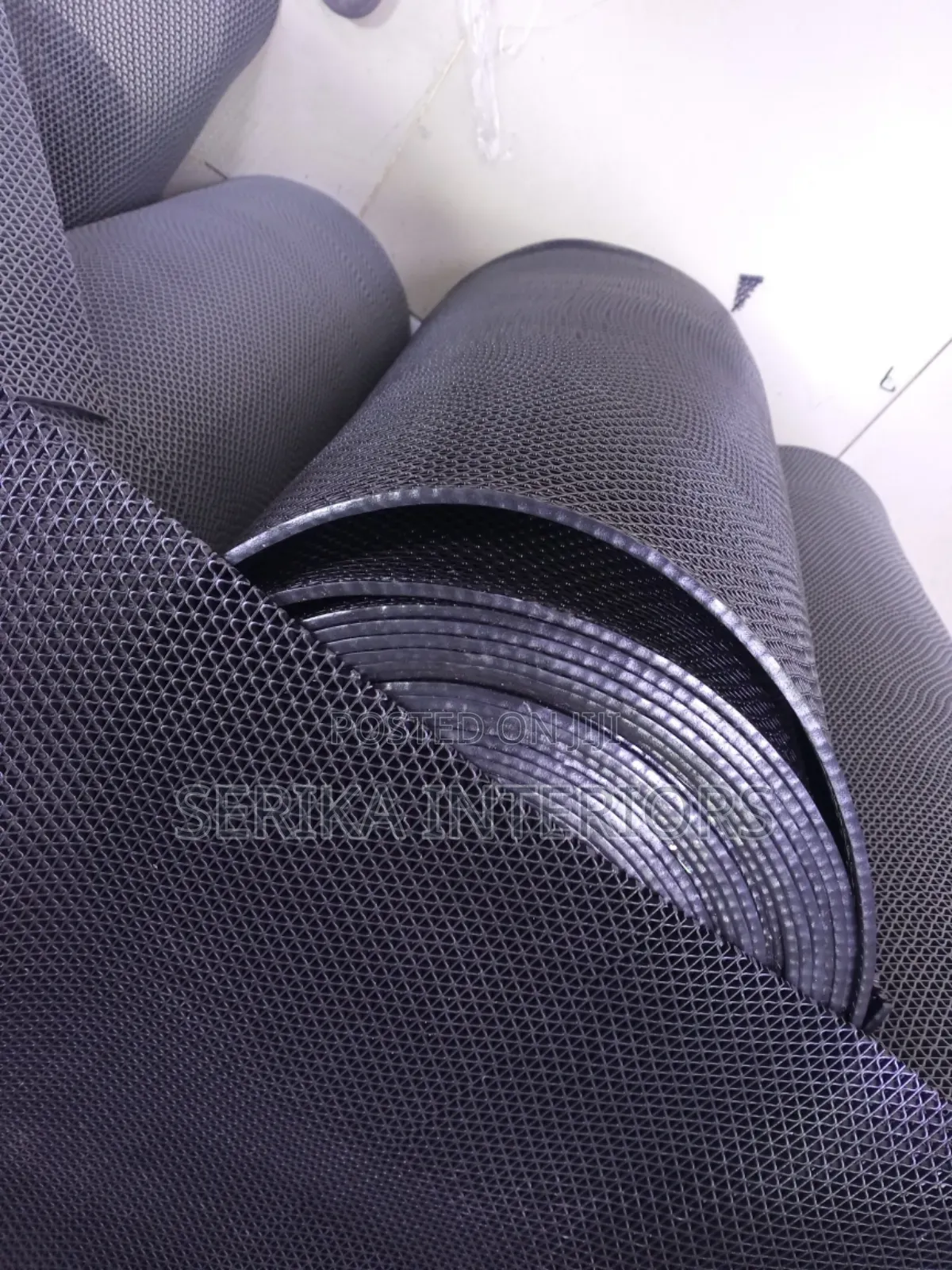Dark Grey Anti Slippery Mats Bathroom Mats