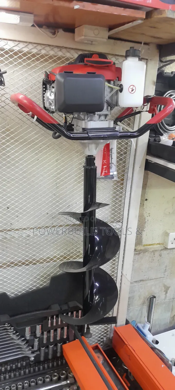 Earth Auger 4 Stroke With Drill Bits