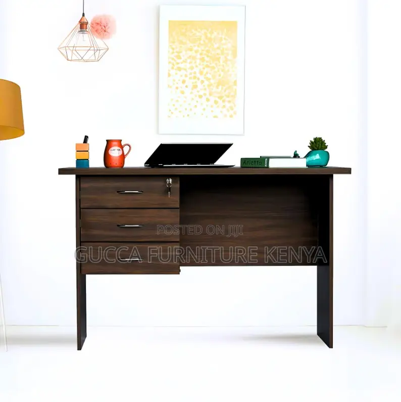 Clerical Desking:120cm Solid Wood Home Office Document Desk