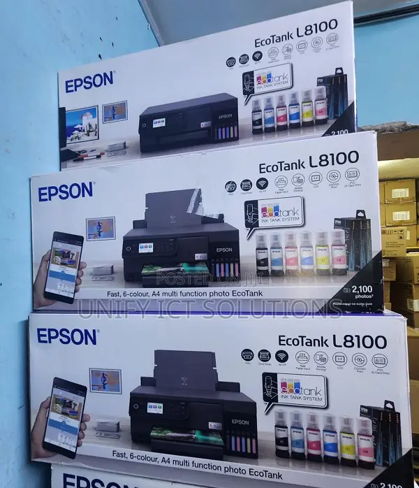 Epson L8100 Printer Epson L8100 Printer Replacement for L850
