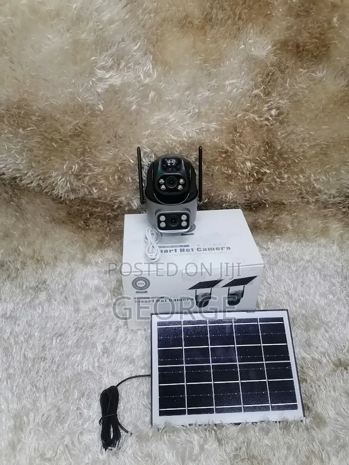 Dazzling Solar Camera 4G Dual Lens SIM Slot 2MP PTZ 1080P