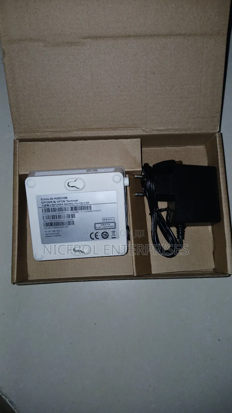 Huawei Echolife Hg8310m Bridge Router