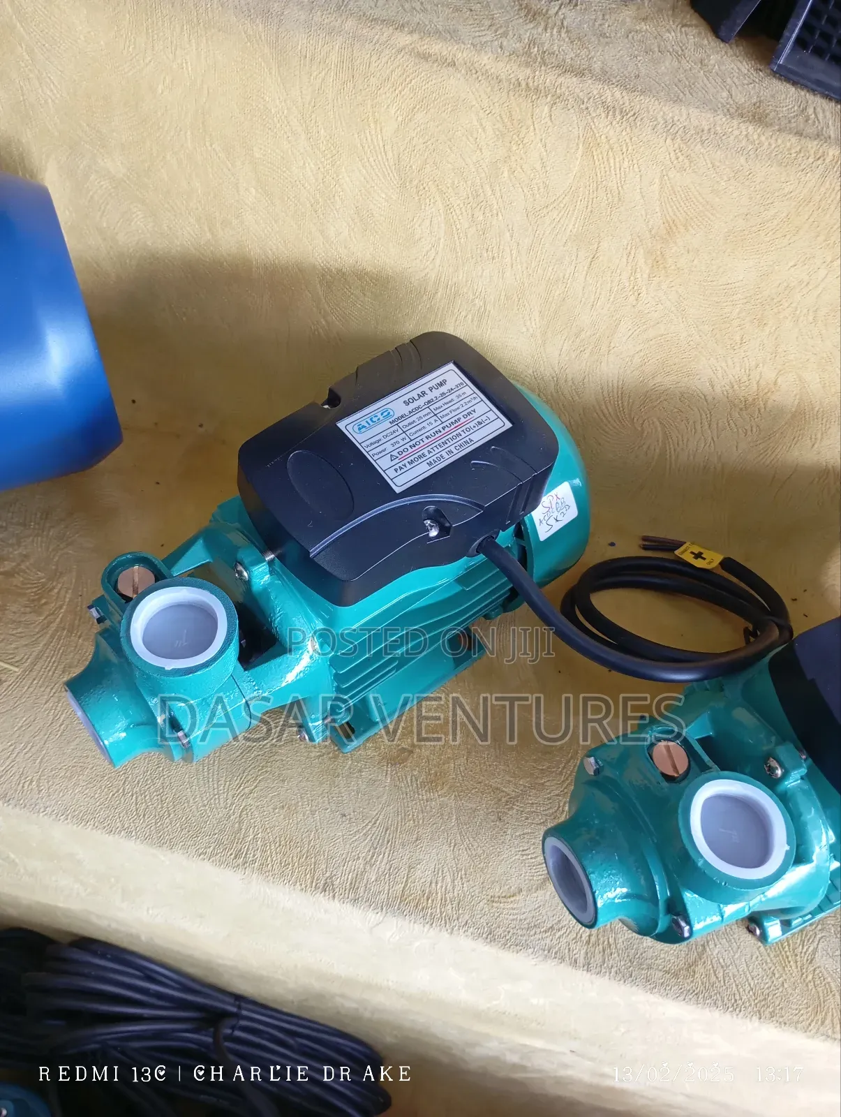 Water Pump Solar Powered