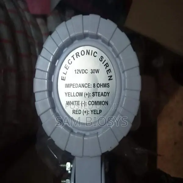 12v 30 Watts Siren