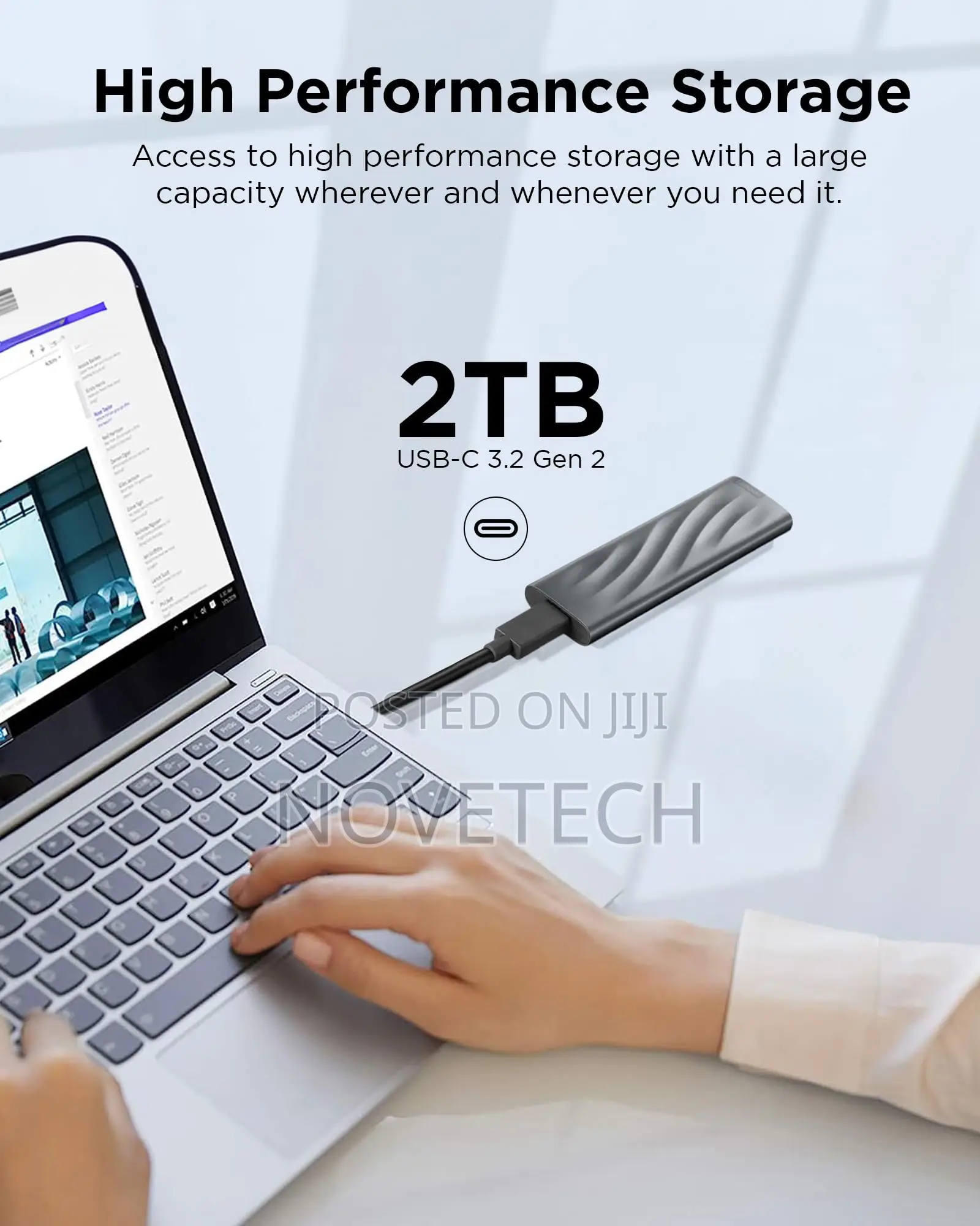 Lenovo Ps8 2tb Portable SSD - Gxb1m24161 Usb-C