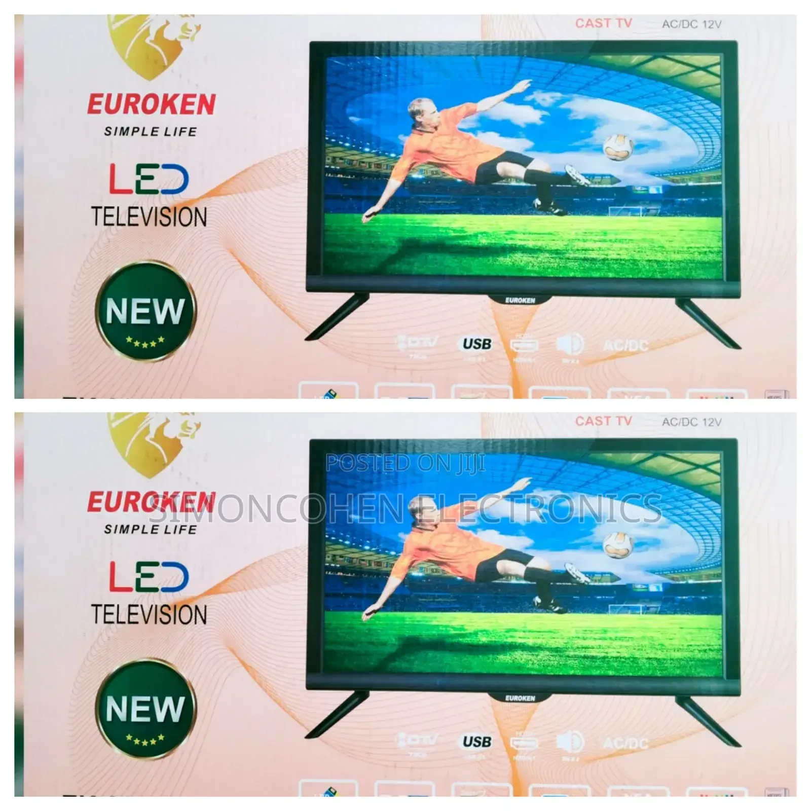26 Inches Euroken Cast Function Digital Tv