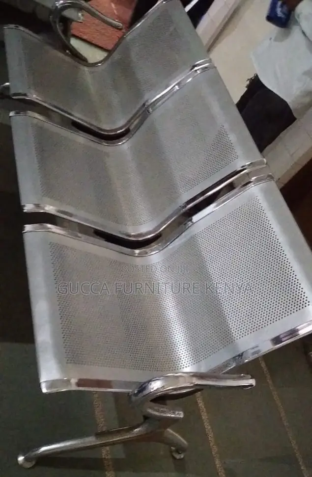 Benches: Mild Steel Three Seater Waiting Durable Bench
