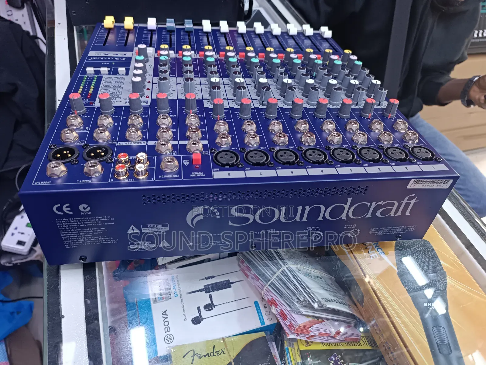 Soundcraft Efx8 Channel Plain Mixer