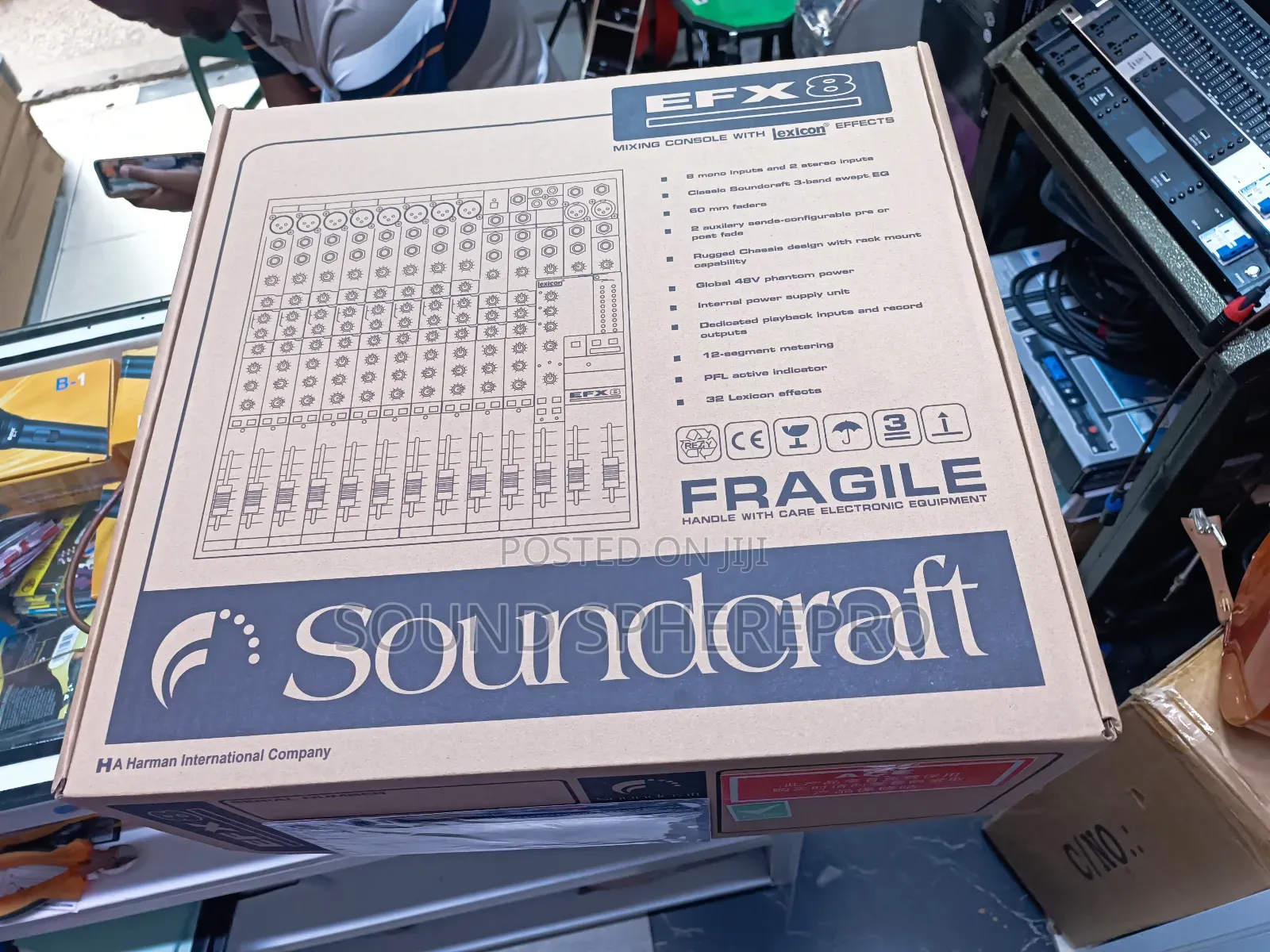 Soundcraft Efx8 Channel Plain Mixer