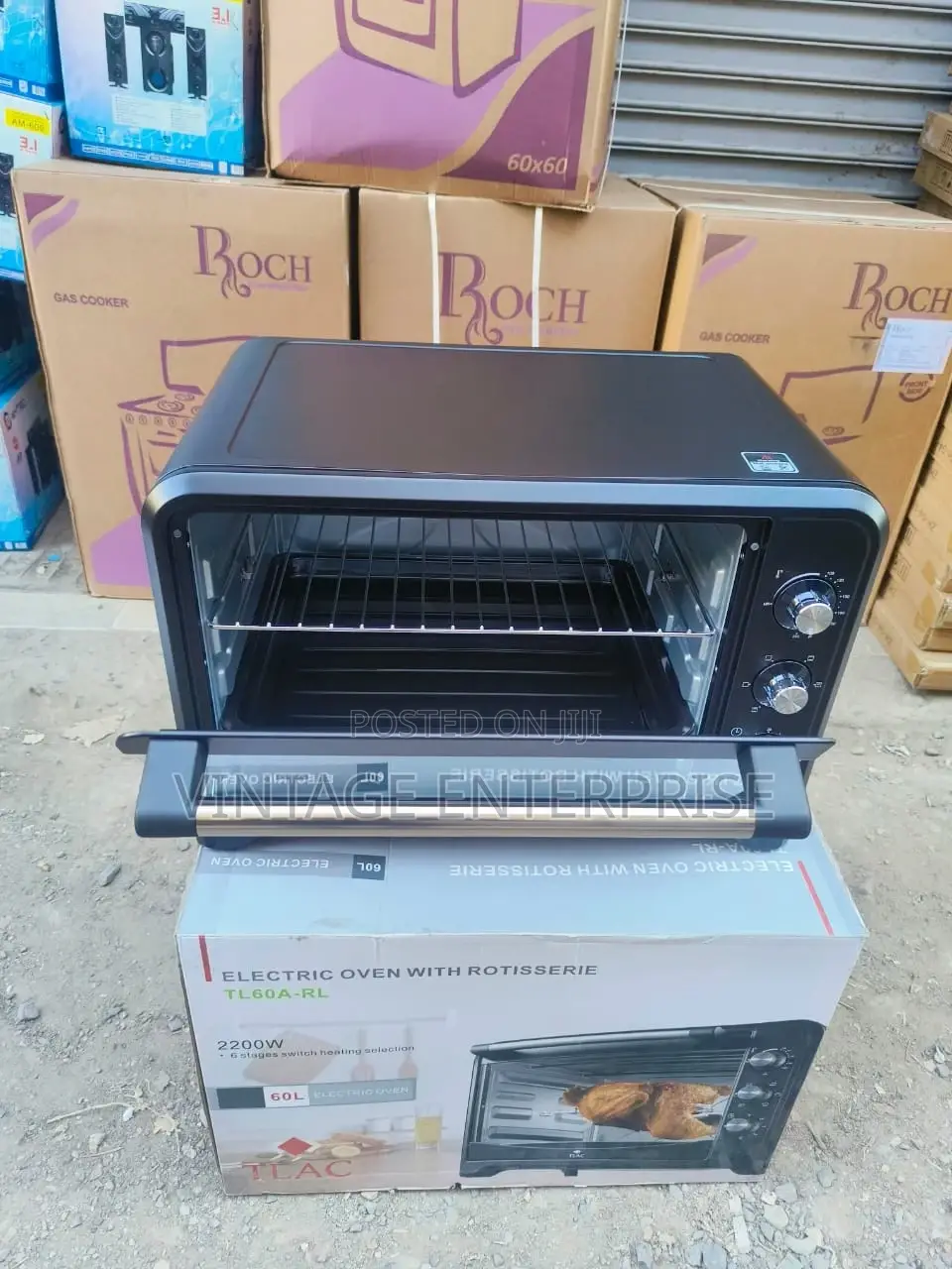 60litres Tlac Electric Oven With Rotisserie