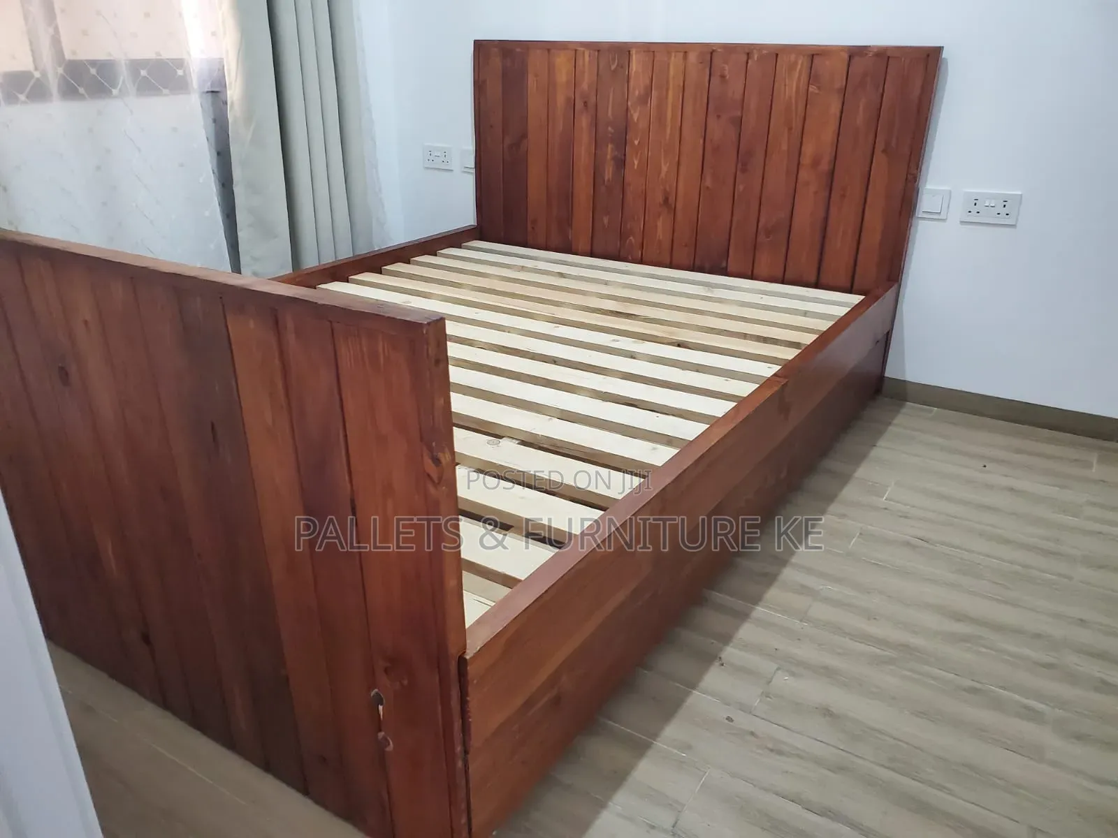 Wood Bed Frame---