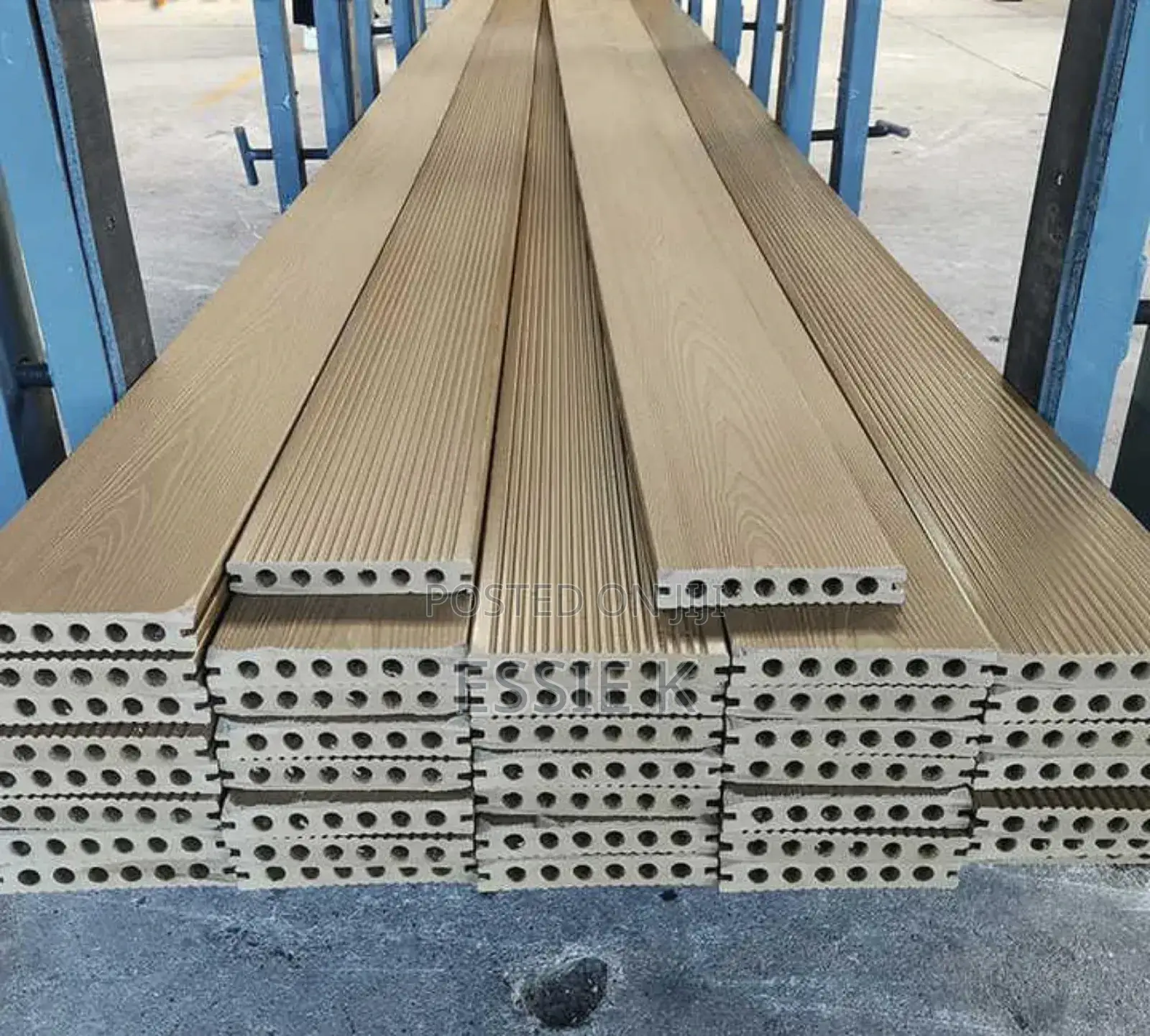 Outdoor WPC Decking Floor Planks