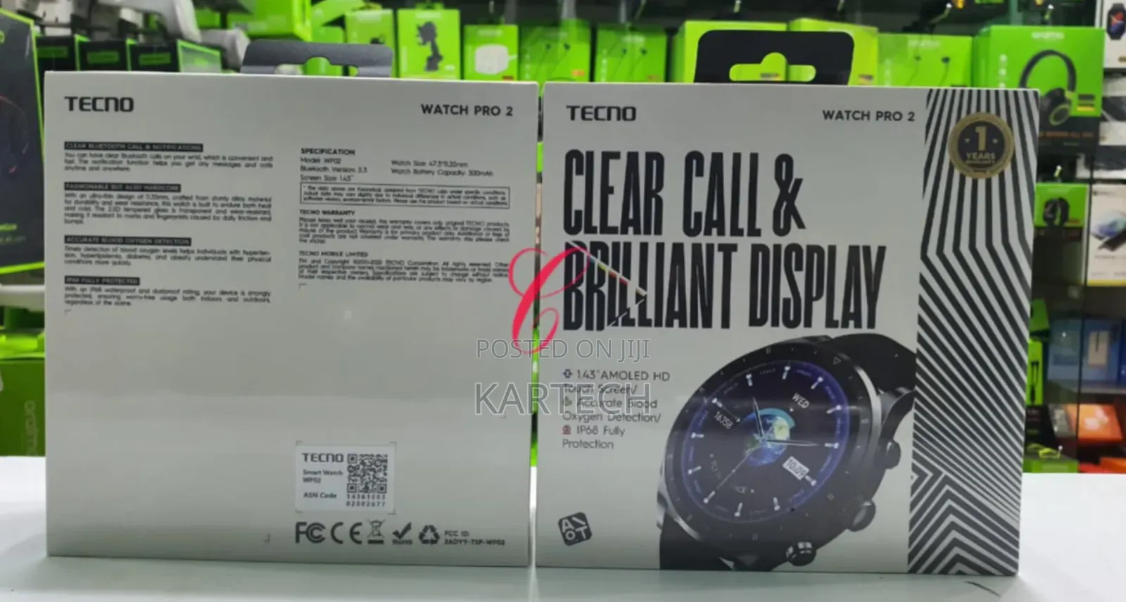 Tecno TSP-WP02 Watch Pro 2 Smart Watch