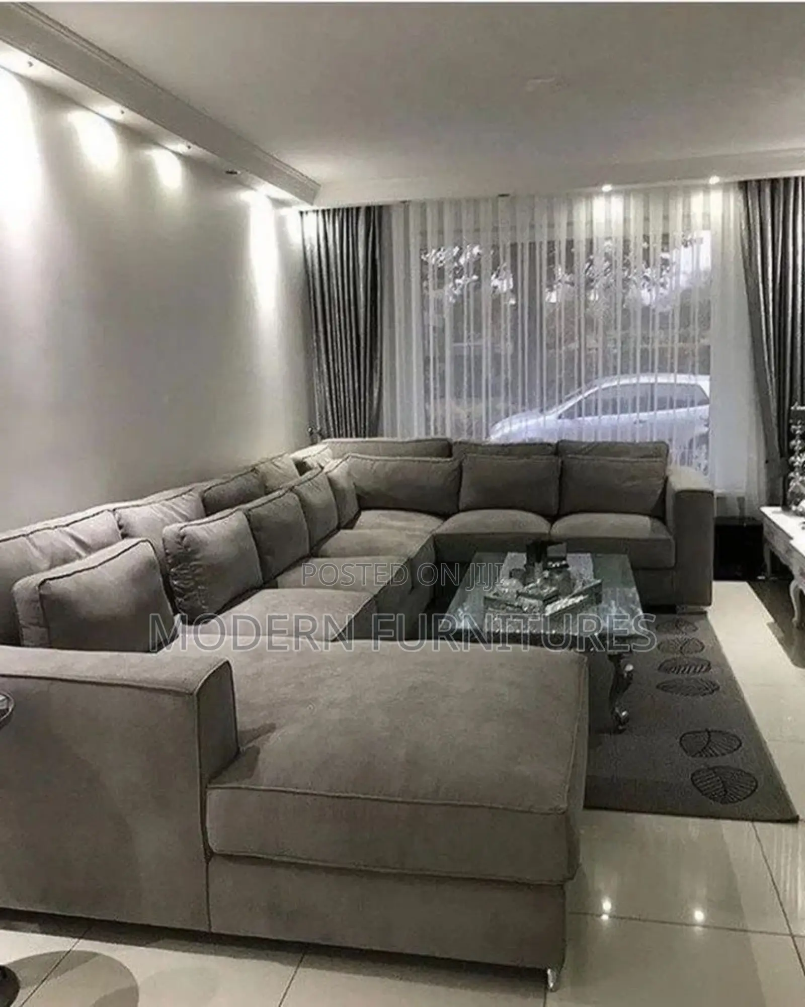 The Majestic Curvature U Shaped Sofa