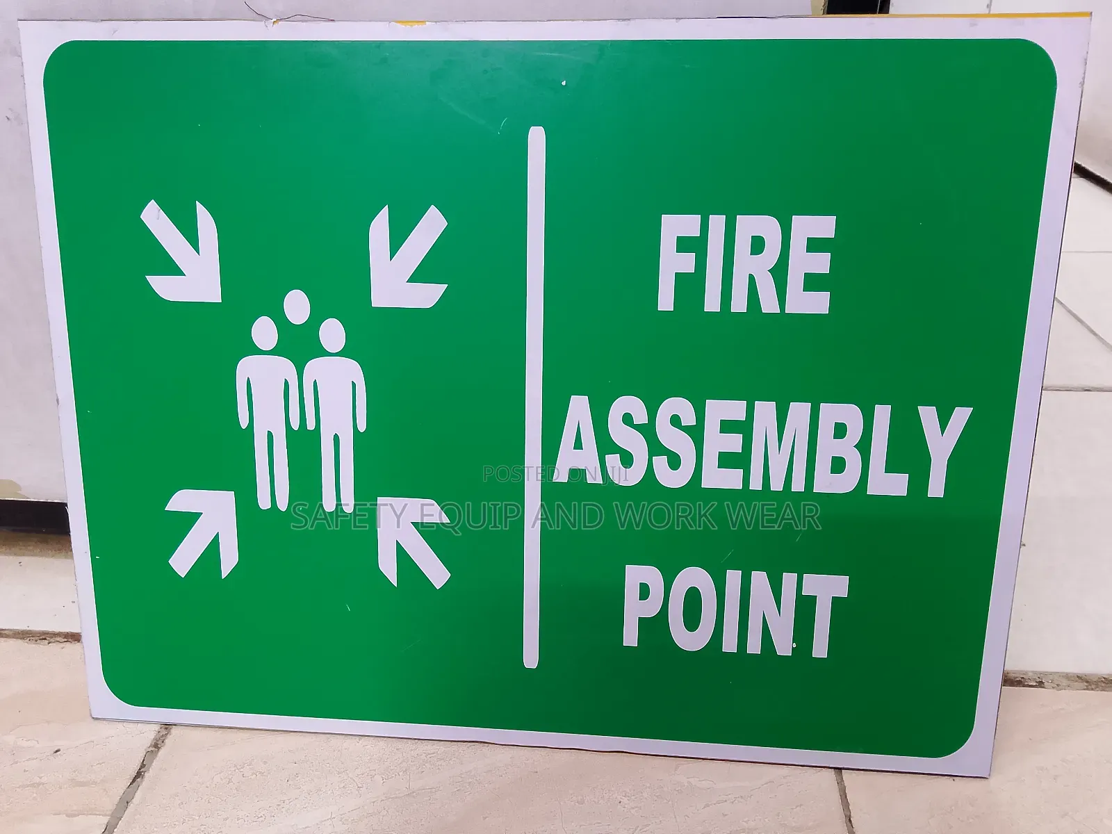 Fire Assembly Point Signage