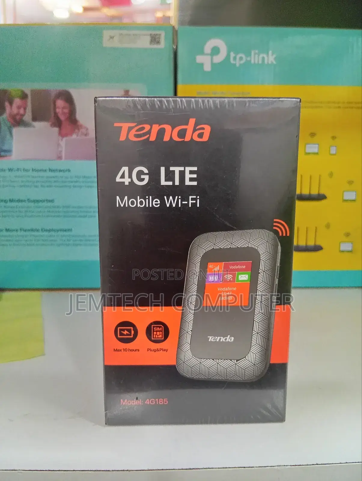 Tenda 4G185 4G Lte-Advanced Pocket Mobile Wi-Fi