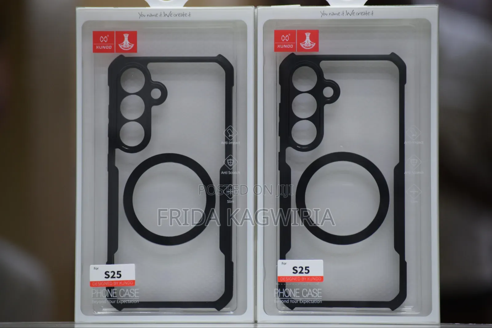 Xundd Shockproof Clear Back Cover For Samsung Galaxy S25