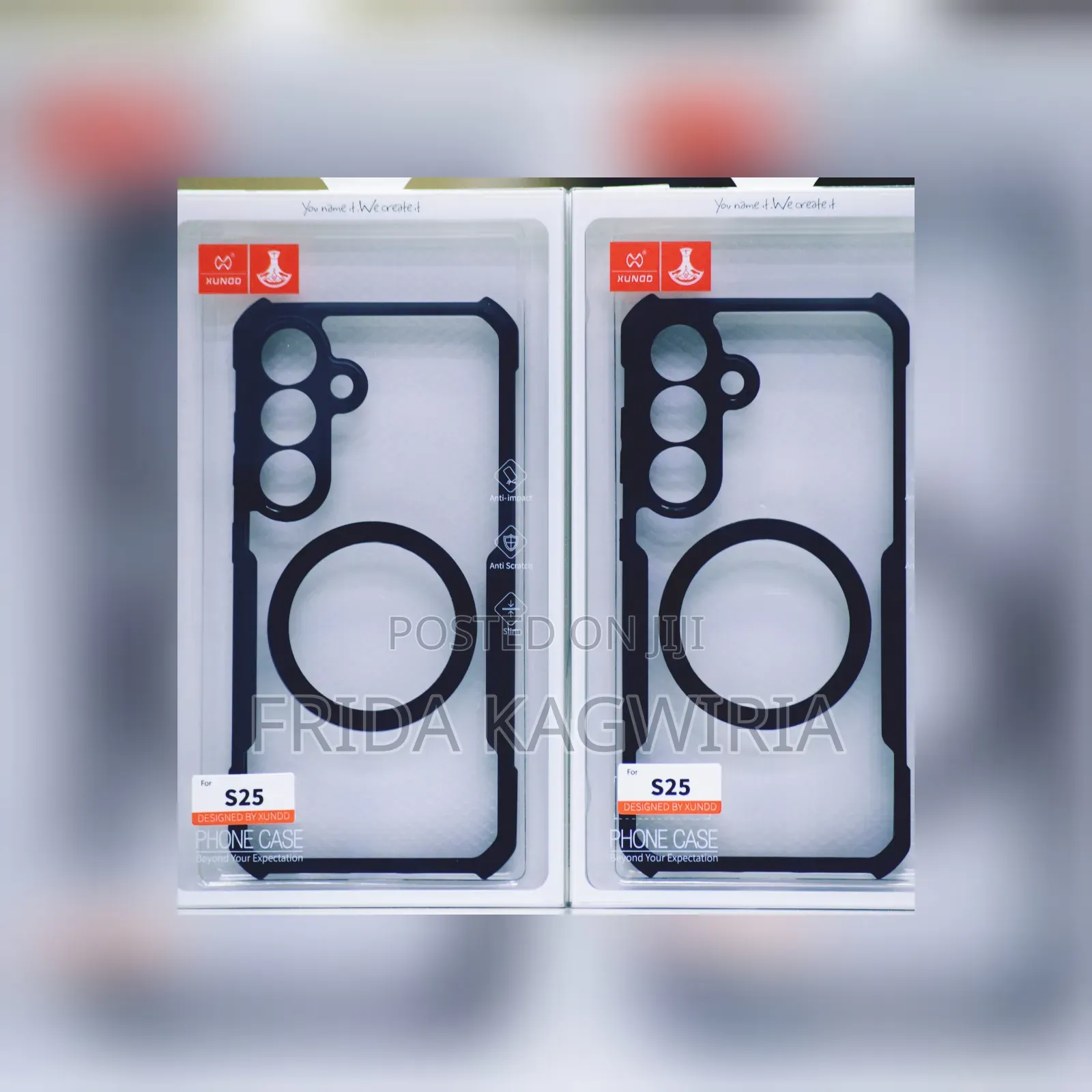 Xundd Shockproof Clear Back Cover For Samsung Galaxy S25