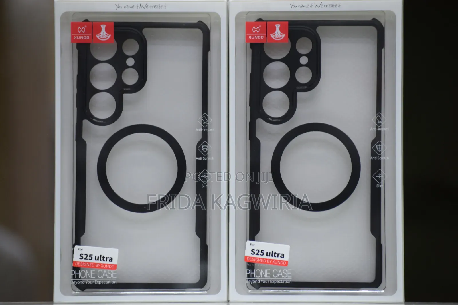Xundd Shockproof Clear Back Case For Samsung   S25 Ultra