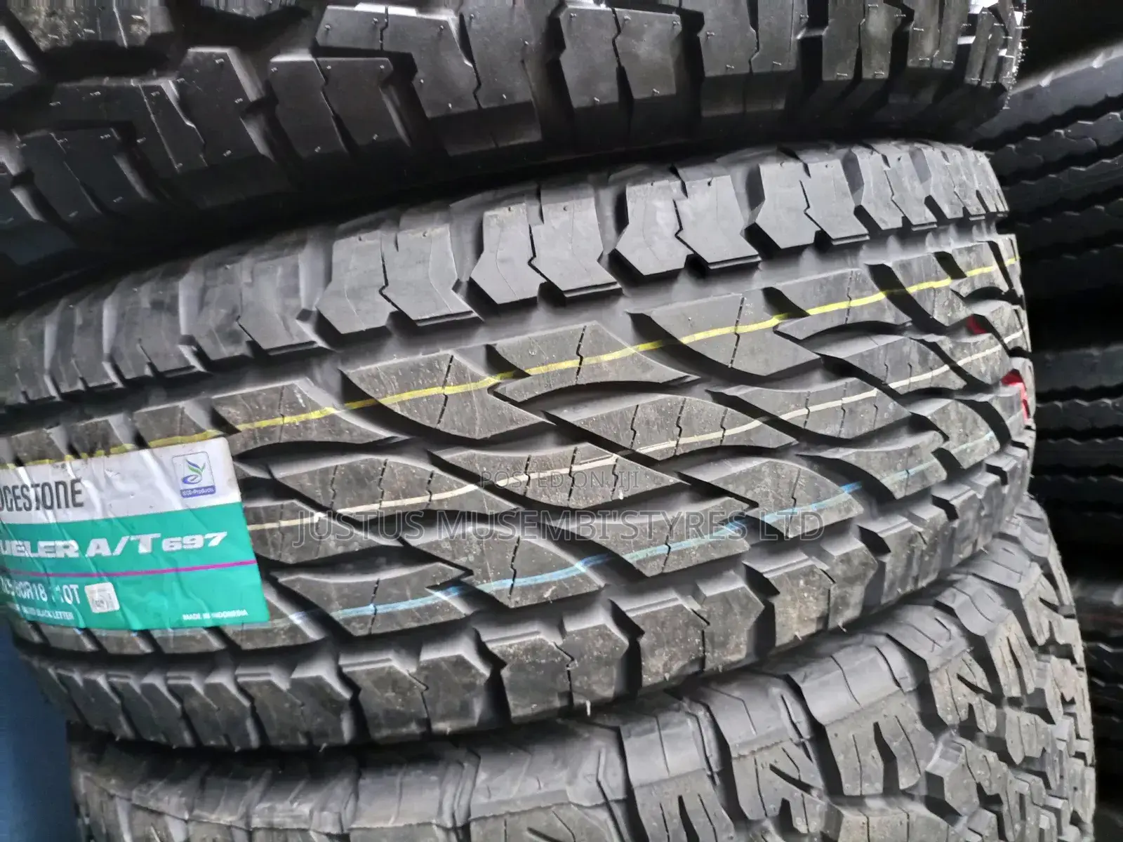 225/65r17 Bridgestone Tyres