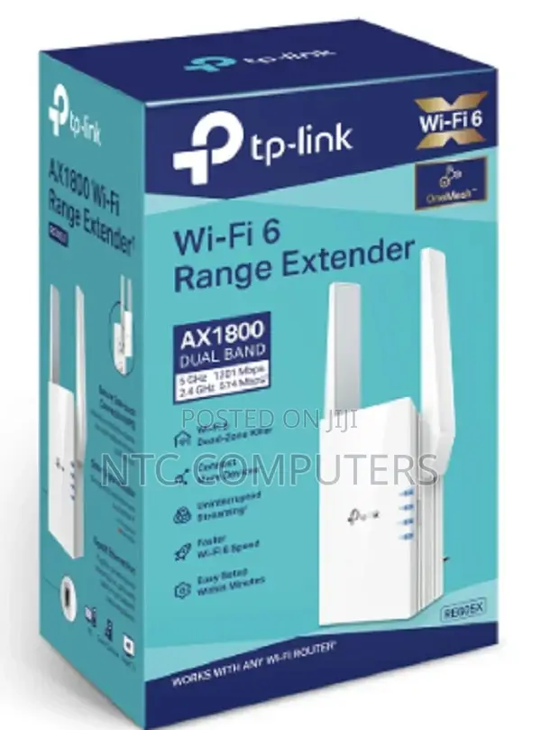 Tp-Link Ax1800 Wi-Fi Range Extender (Re605x)