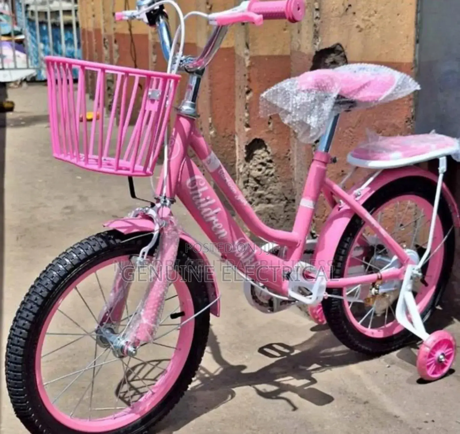 Size 20 Pink Bicycle