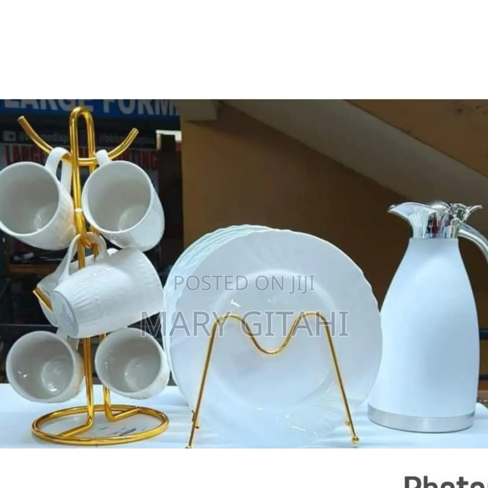 13pcs Dinner Set All White