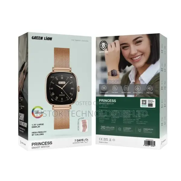 Green Lion Princess Ladies Smartwatch