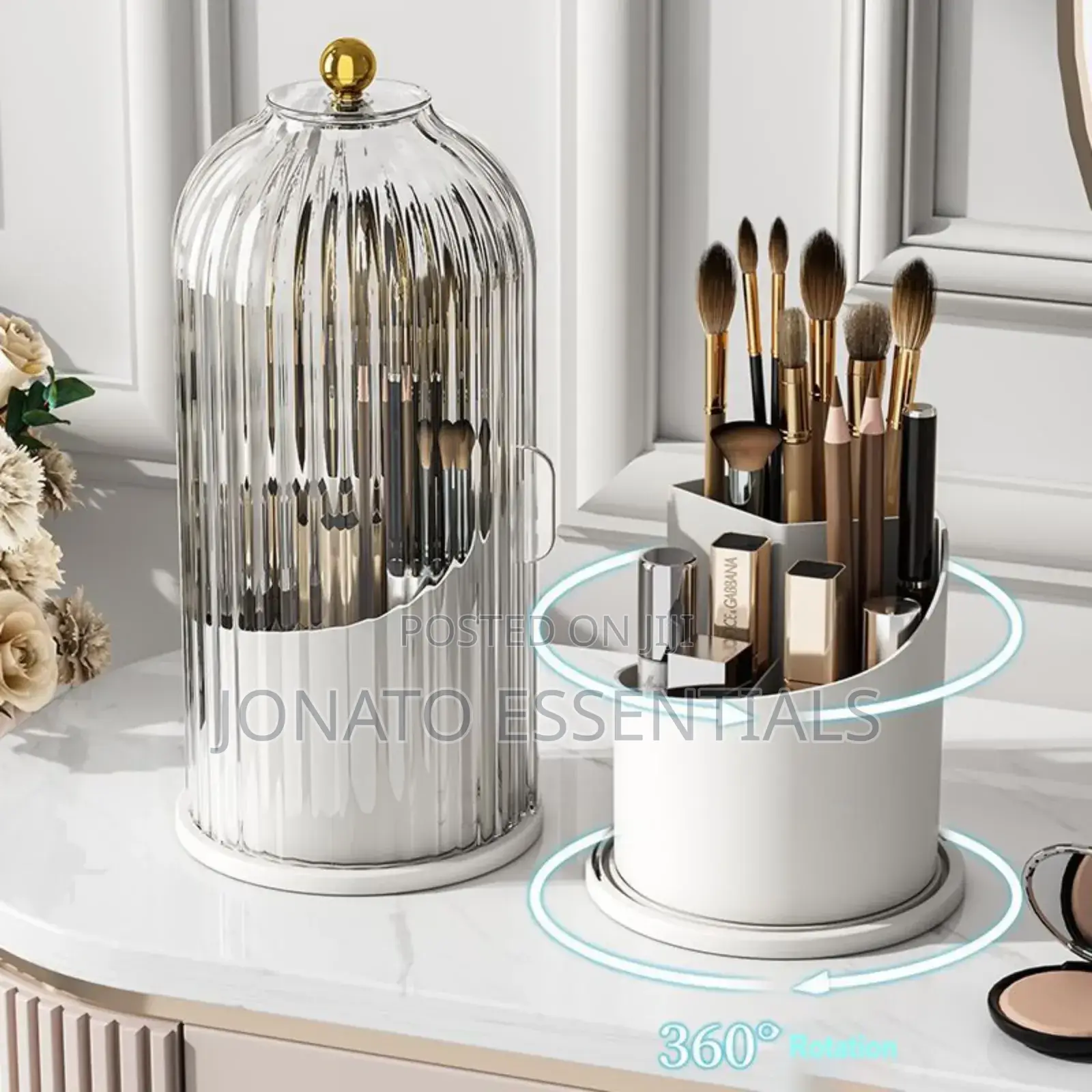 3 Tier Makeup Brush Organizer and Holder