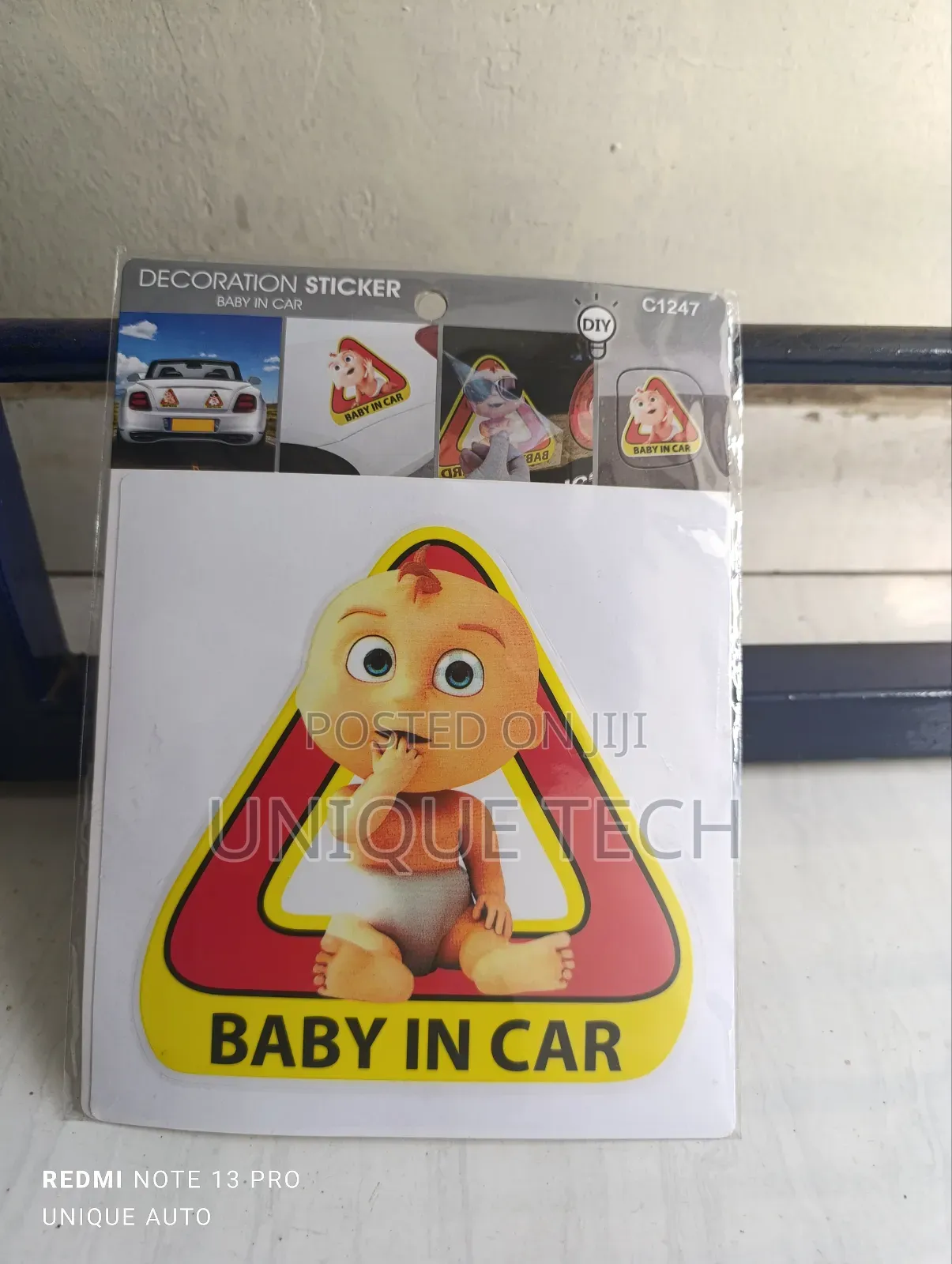 Baby on Board Sign
/ Baby on Board Car Stickers