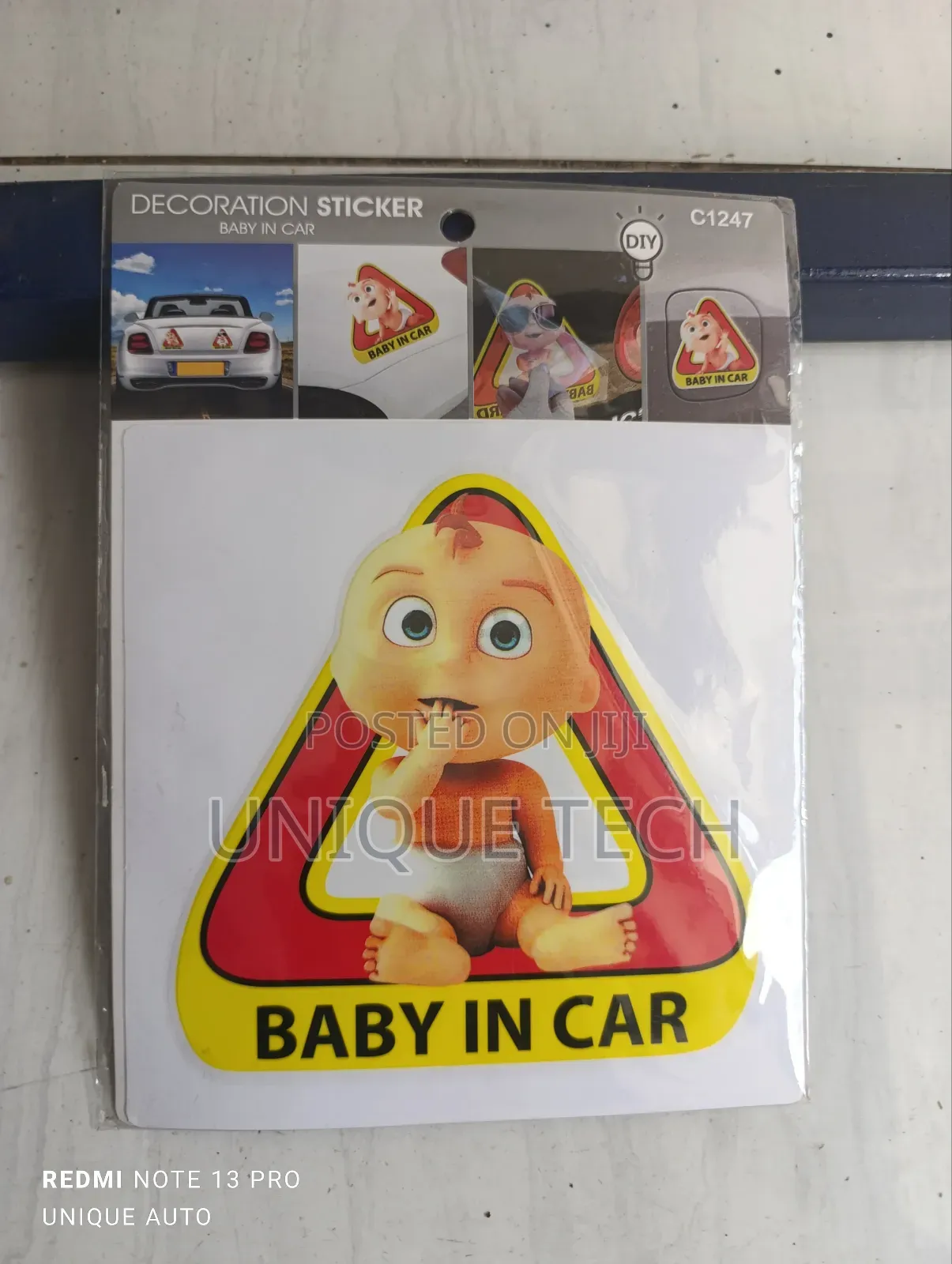 Baby on Board Alert/ Car Stickers,Safety First