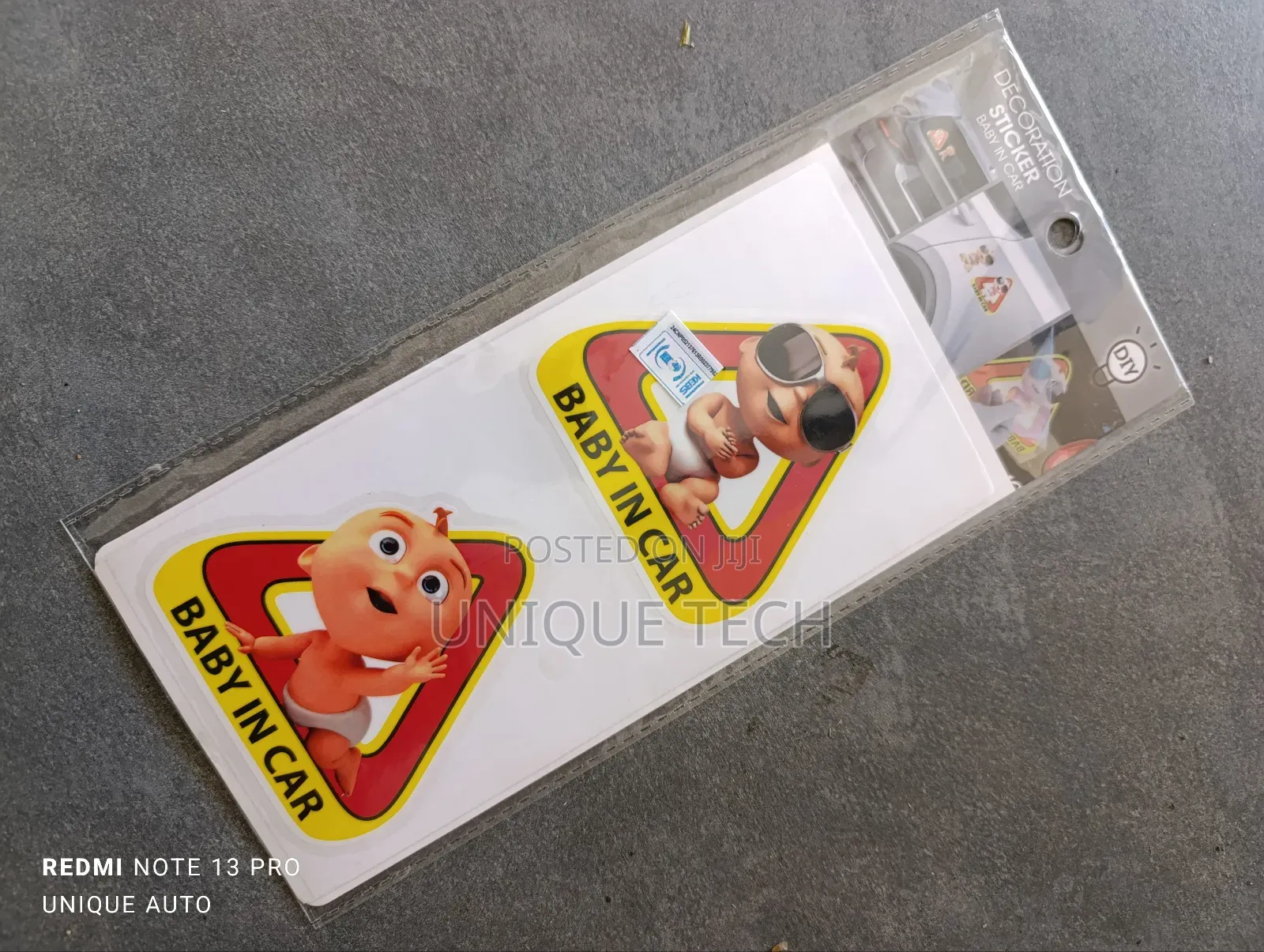 Slow Down! Baby on Board Sign/ Baby on Board Sticker