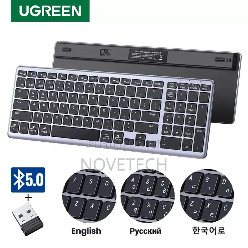 UGREEN Keyboard Mouse Wireless Bluetooth Laptop Macbook