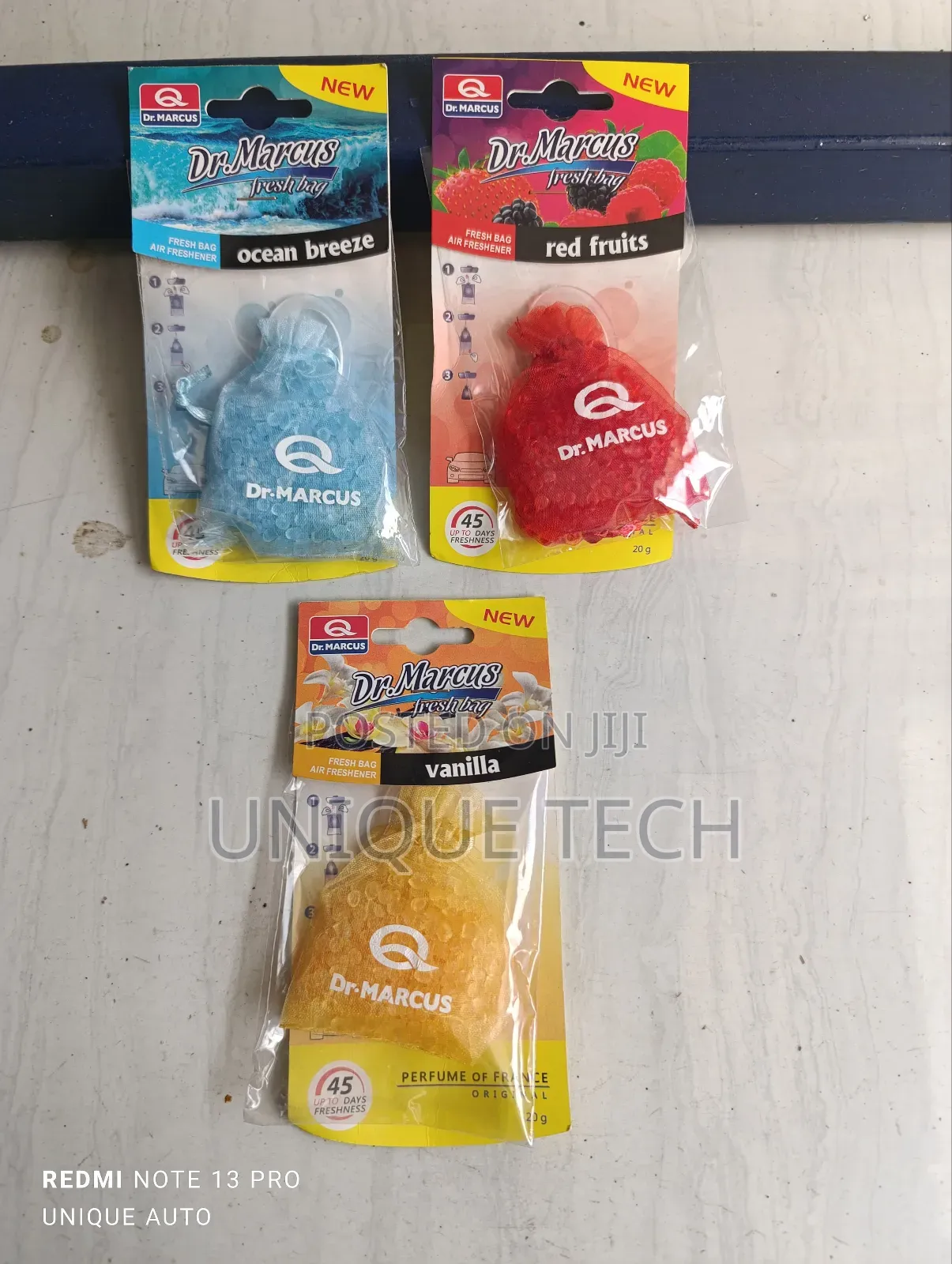 Dr. Marcus Air Freshener Bag: Clean, Fresh, and Long-Lasting