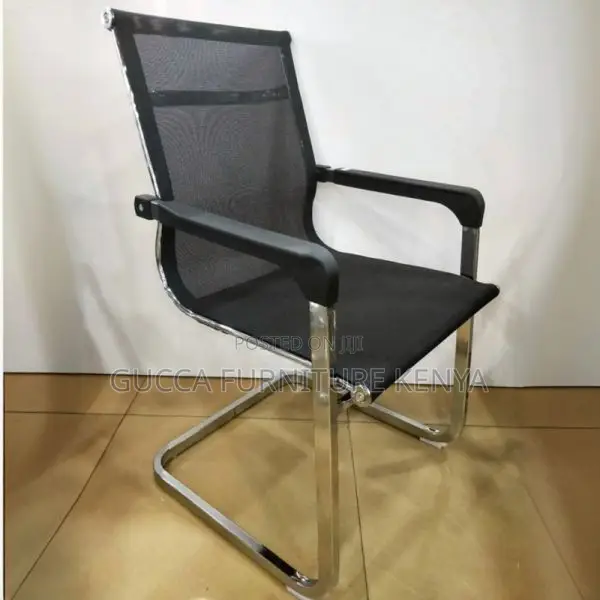 Office Chairs:Mid Back Fabric Fixed Meeting Room Chair