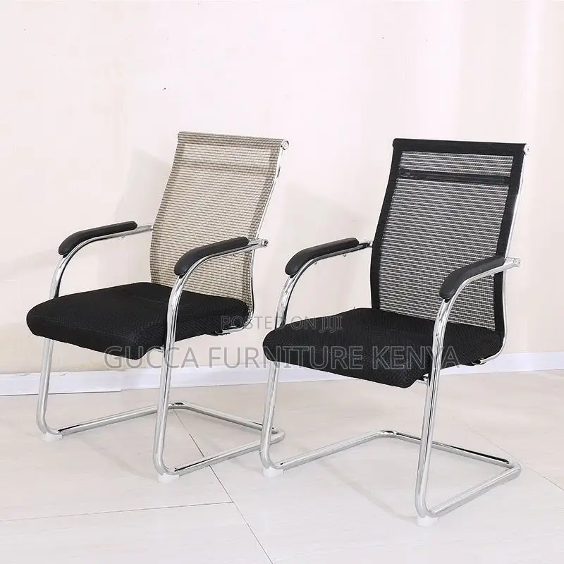 Office Chairs: Mesh Mid Back Conference Room Guest Chair