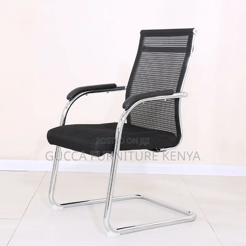 Office Chairs: Mesh Mid Back Conference Room Guest Chair