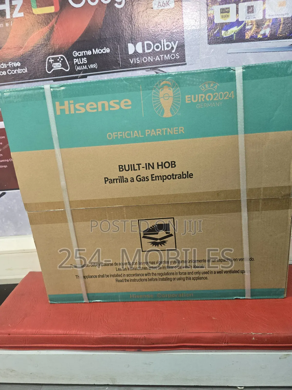 Hisense 60cm Built-in 4 Burner Gas Hob Hhu60gagr
