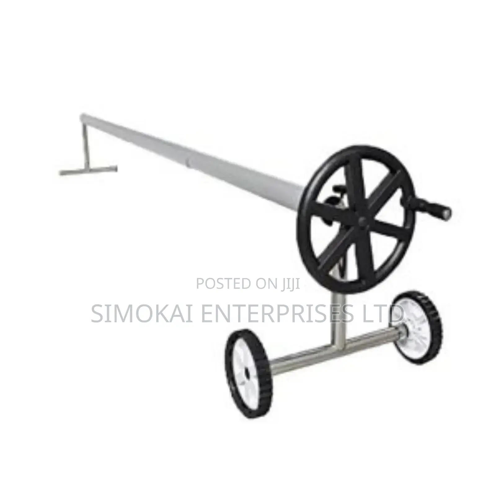 In-Ground Pool Cover Reel W/Ss Frame