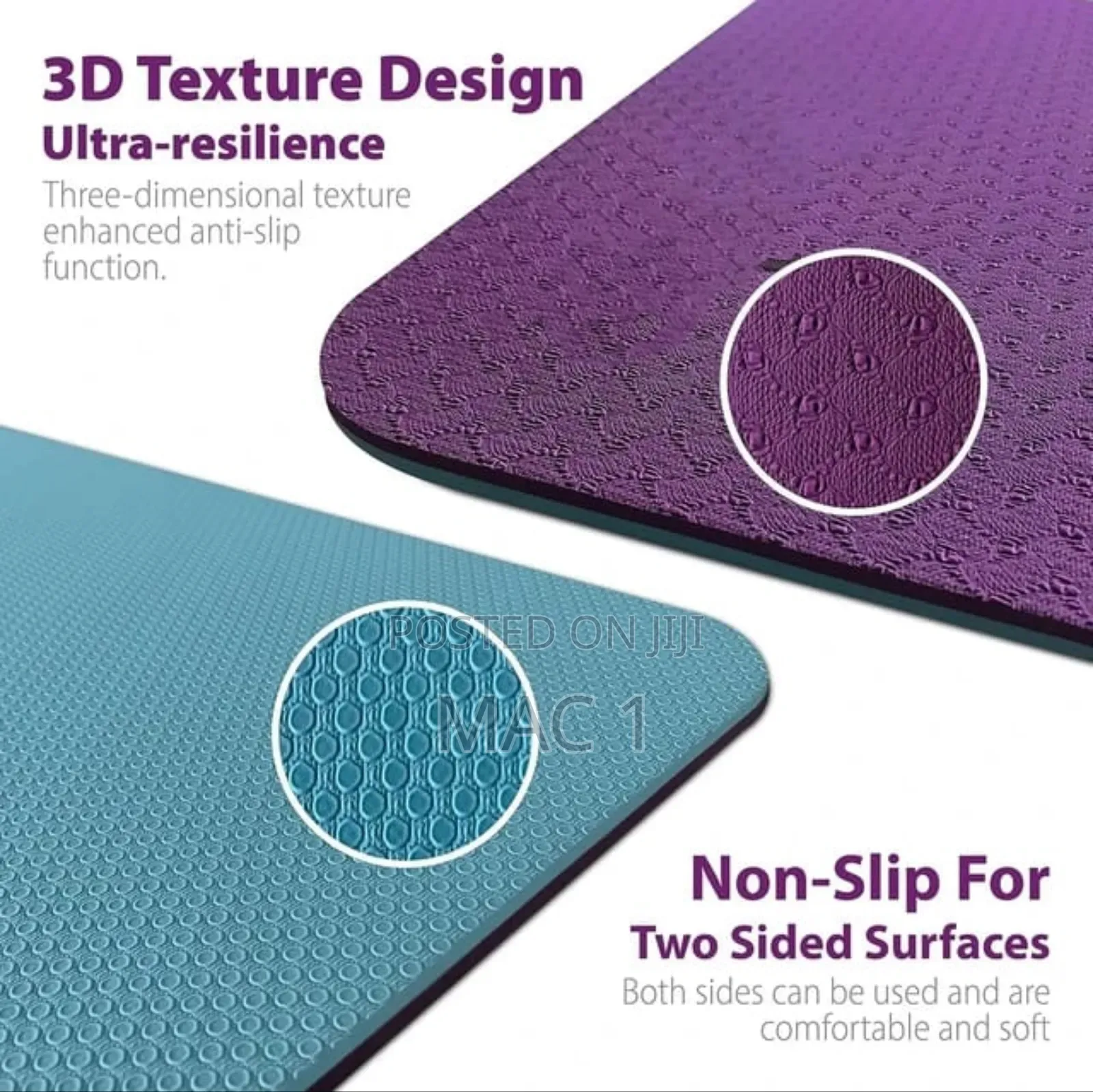 Double-Sided Non-Slip Yoga Mat