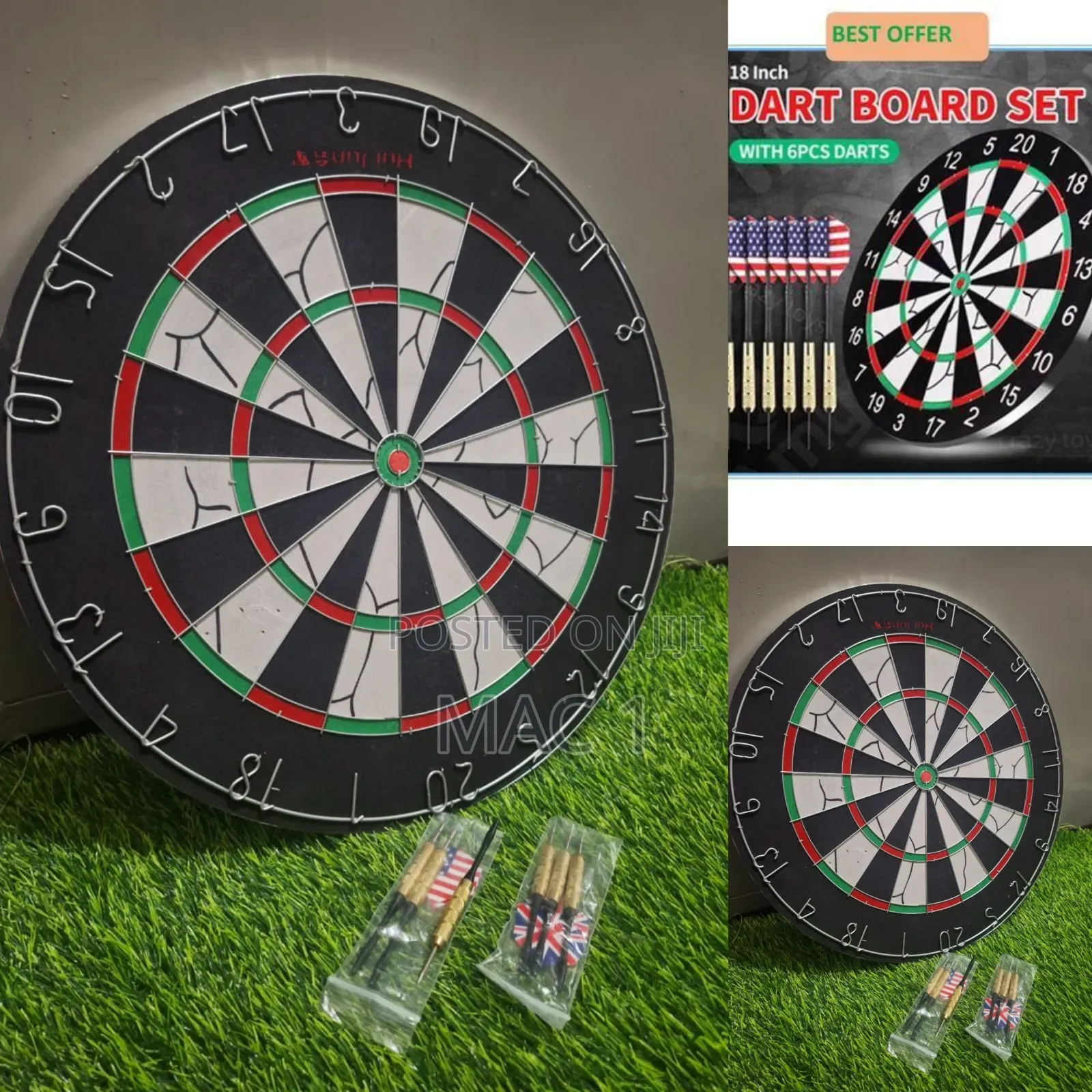 18" Professional Dart Board