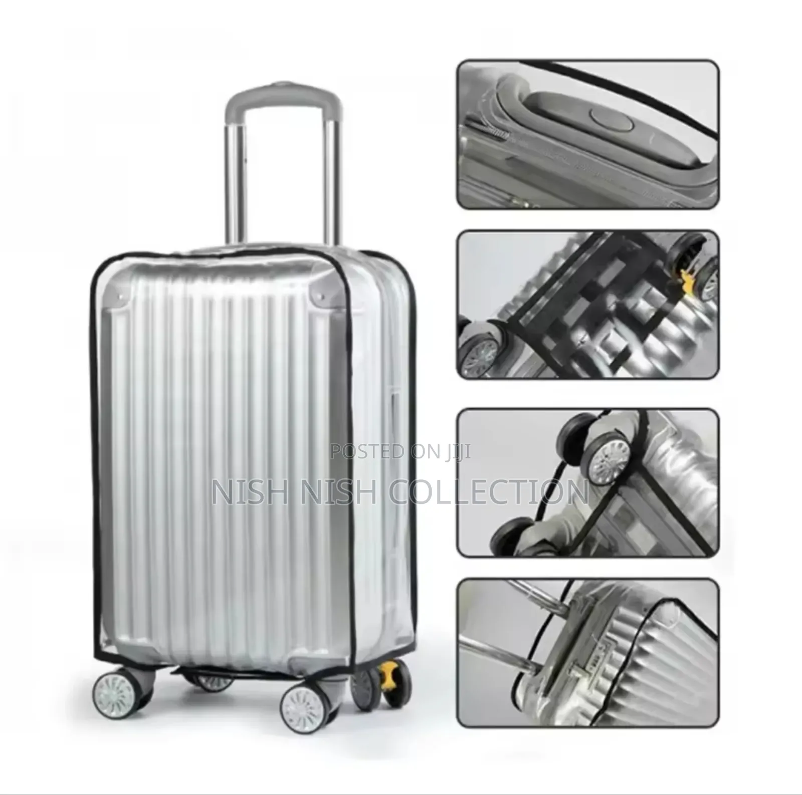 Transparent Luggage Suitcase Protective Cover