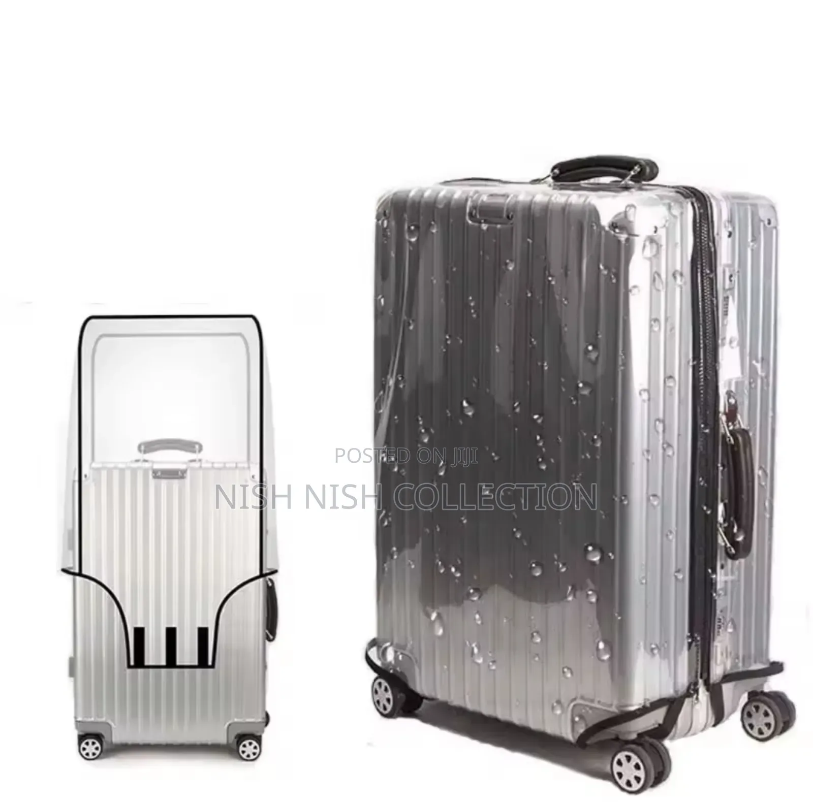 Transparent Luggage Suitcase Protective Cover