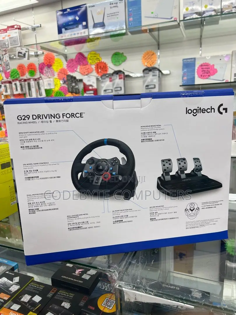 Logitech G29 Racing Wheel-Logitech G29 Racing Wheel