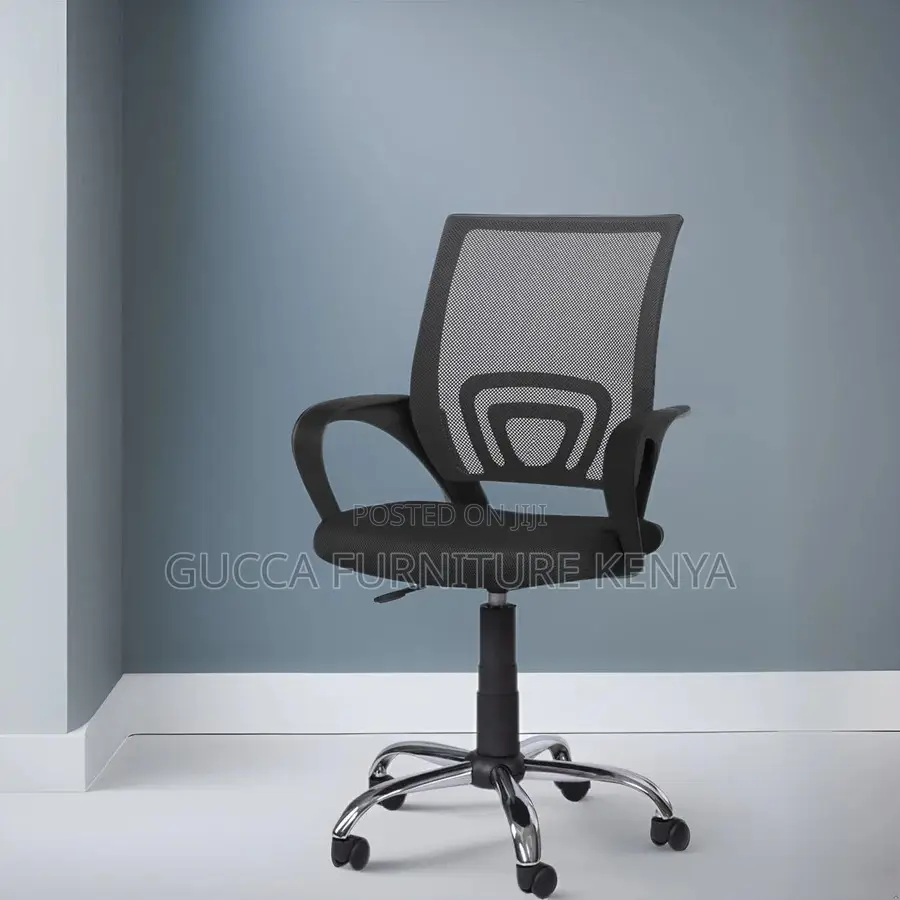 Office Chairs: Simple 360° Swivel Breathable Clerical Chair